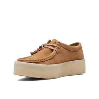 Zapato Mujer Clarks Originals Wallabee Cup Oxford Cafe