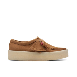 Zapato Mujer Clarks Originals Wallabee Cup Oxford Cafe