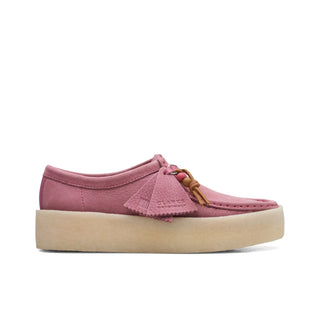 Zapato Mujer Clarks Originals Wallabee Cup Rosa Nubuck