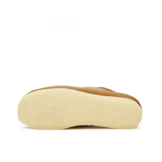 Zapato Hombre Clarks Originals Wallabee Tan Cuero Cafe Claro