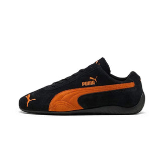Tenis Unisex Puma Speedcat OG Negro Naranja vista lateral principal