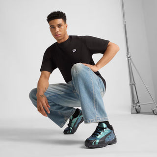 Tenis Unisex Puma Inhale Color Shifting Verde Negro vista referencia secundaria