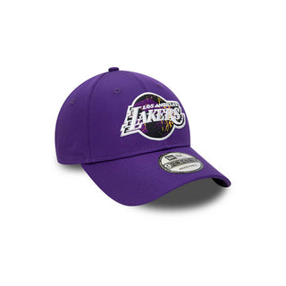 NE LA Lakers 9Forty Print Purple