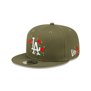 NE 9Fifty LA Dodgers Floral Collection Green