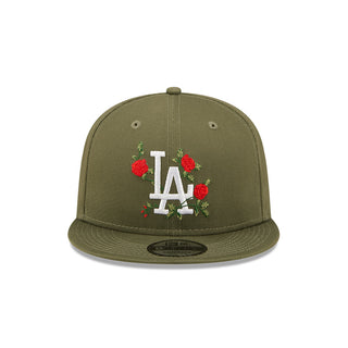 NE 9Fifty LA Dodgers Floral Collection Green