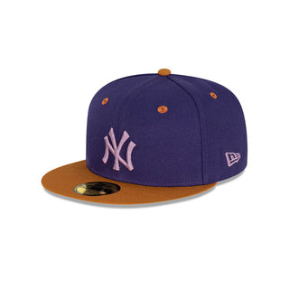 NE NY Yankees 59Fifty Geolgy Purple