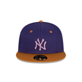 NE NY Yankees 59Fifty Geolgy Purple
