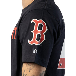 NE Boston Red Sox Tee Retro Black