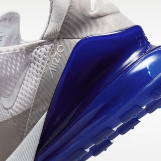 Tenis Hombre Nike Air Max 270 Azul Gris vista zoom atras