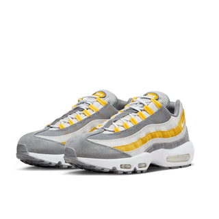 Tenis Hombre Nike Air Max 95 Gris Amarillo vista par frontal