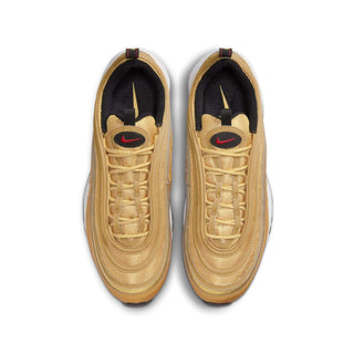 Tenis Hombre Nike Air Max 97 Metallic Gold vista par superior
