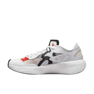 Tenis Mujer Jordan Delta 3 Low Blanco Rojo vista lateral principal