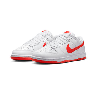 Nike Dunk Low Retro White - Picante Red