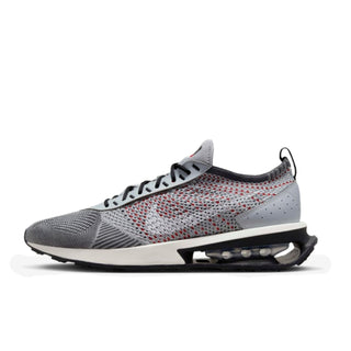 Tenis Hombre Nike Air Max Flyknit Racer Wolf Grey vista lateral