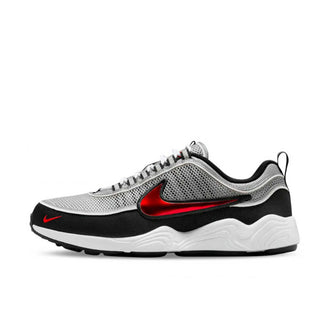 Tenis Hombre Nike Air Zoom Spiridon Metallic Silver and Sport Red