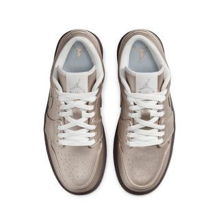 Tenis Mujer Air Jordan 1 Low SE Metallic Zinc