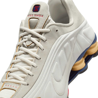 Tenis Hombre Nike Shox R4 Premium Blanco 