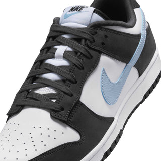 Tenis Hombre Nike Dunk Low Negro Blanco Azul