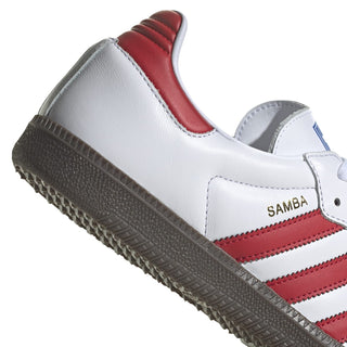 adidas Samba OG White & Better Scarlet