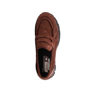 Mocasin Loafer Unisex New Balance 1906 Brown vista arriba