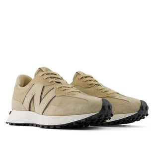 Tenis Unisex New Balance 327 Cafe Caqui vista par frontal