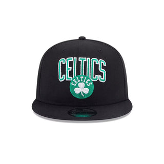 Gorra New Era Boston Celtics NBA Flat Visor 9FIFTY Snapback vista frente
