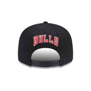 Gorra New Era Chicago Bulls NBA Flat Visor 9FIFTY Snapback vista atras