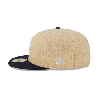 Gorra New Era Harris Tweed x MLB Detroit Tigers 59FIFTY vista lateral
