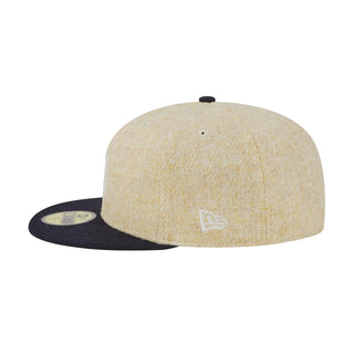 Gorra New Era Harris Tweed x MLB New York Yankees 59FIFTY vista lateral new era