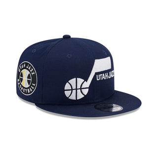 Gorra New Era UTAH Jazz NBA Flat Visor 9FIFTY vista frente