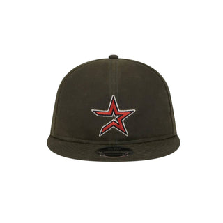 Gorra New Era Waxed Canvas 9Fifty MLB Houston Astros vista frente