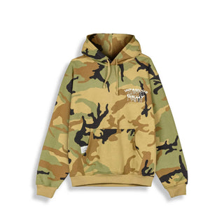 Sudadera Unisex Grimey FOLLOW THE DOLLAR Camuflaje Cafe
