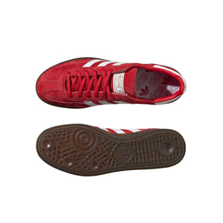 Tenis Hombre adidas Handball Spezial Rojo Blanco vista superior suela