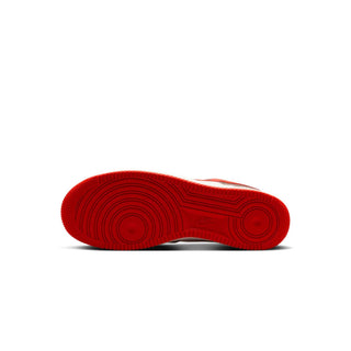 Tenis Hombre Nike Air Force 1 07 LV8 Cafe Rojo vista suela