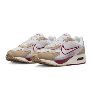 Tenis Hombre Nike Air Max Solo White Noble Red vista par frontal