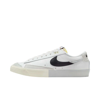 Tenis Hombre Nike Blazer Low 77 Blanco Gris Negro vista lateral principal