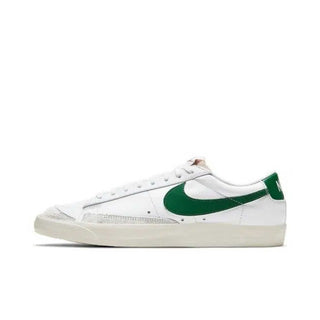 Tenis Hombre Nike Blazer Low 77 Blanco Verde vista lateral principal