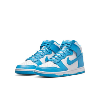 Tenis Hombre Nike Dunk Hi Retro Laser Blue vista par frontal