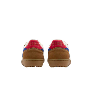 Tenis Hombre Nike Field General Cafe Beige Azul Britanico vista par atras