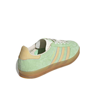 Tenis mujer adidas Gazelle Indoor Verde vista atras