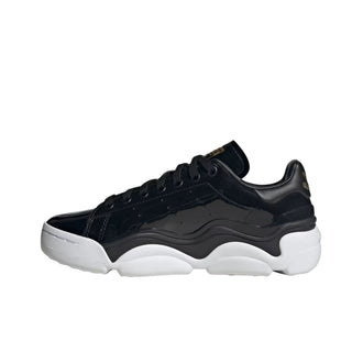Tenis Mujer adidas Stan Smith Negro Blanco vista lateral principal
