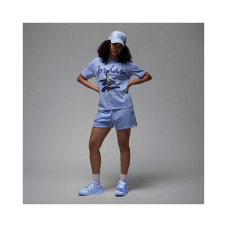 Tenis Mujer Air Jordan 1 Low Method of Make Azul Claro foto referencia