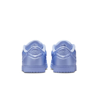 Tenis Mujer Air Jordan 1 Low Method of Make Azul Claro par atras