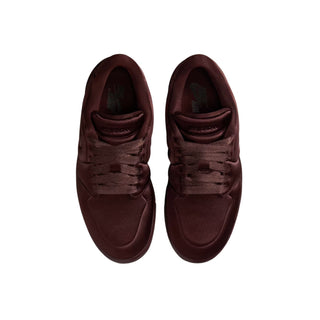 Tenis Mujer Air Jordan 1 Low Method of Make Marron Tierra vista par superior