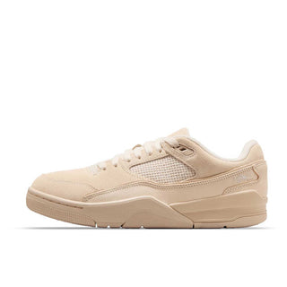 Tenis Mujer Jordan Flight Court Legend cafe claro vista lateral principal