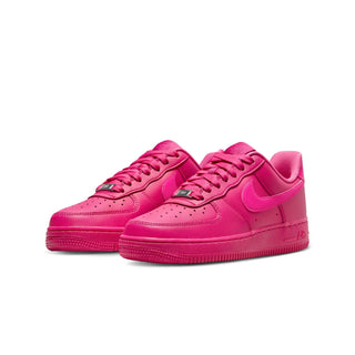 Tenis Mujer Nike Air Force 1 07 Rosa Fuerte vista par frontal