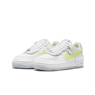 Tenis Mujer Nike Air Force 1 Shadow White Lemon Twist vista par frontal