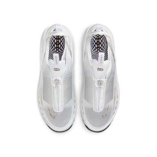Tenis Mujer Nike Air Max Craze White Metallic Gold vista par superior