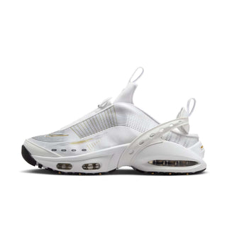 Tenis Mujer Nike Air Max Craze White Metallic Gold vista lateral principal