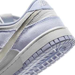 Tenis Mujer Nike Dunk Low Blanco Azul Denim vista atras